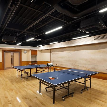 Fujikawaguchiko Onsen Konanso Hotel Eksteriør billede Table tennis room
