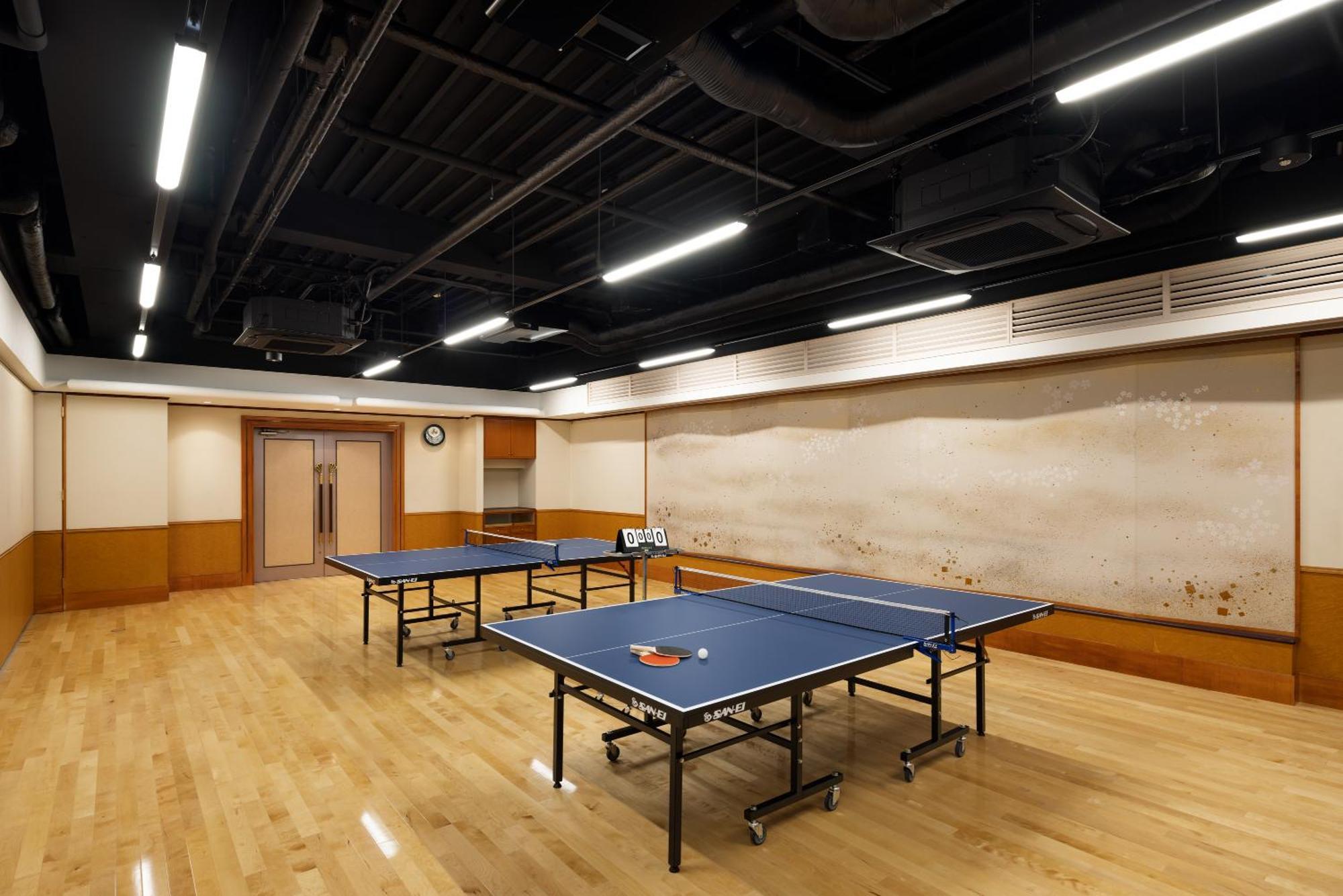 Fujikawaguchiko Onsen Konanso Hotel Eksteriør billede Table tennis room