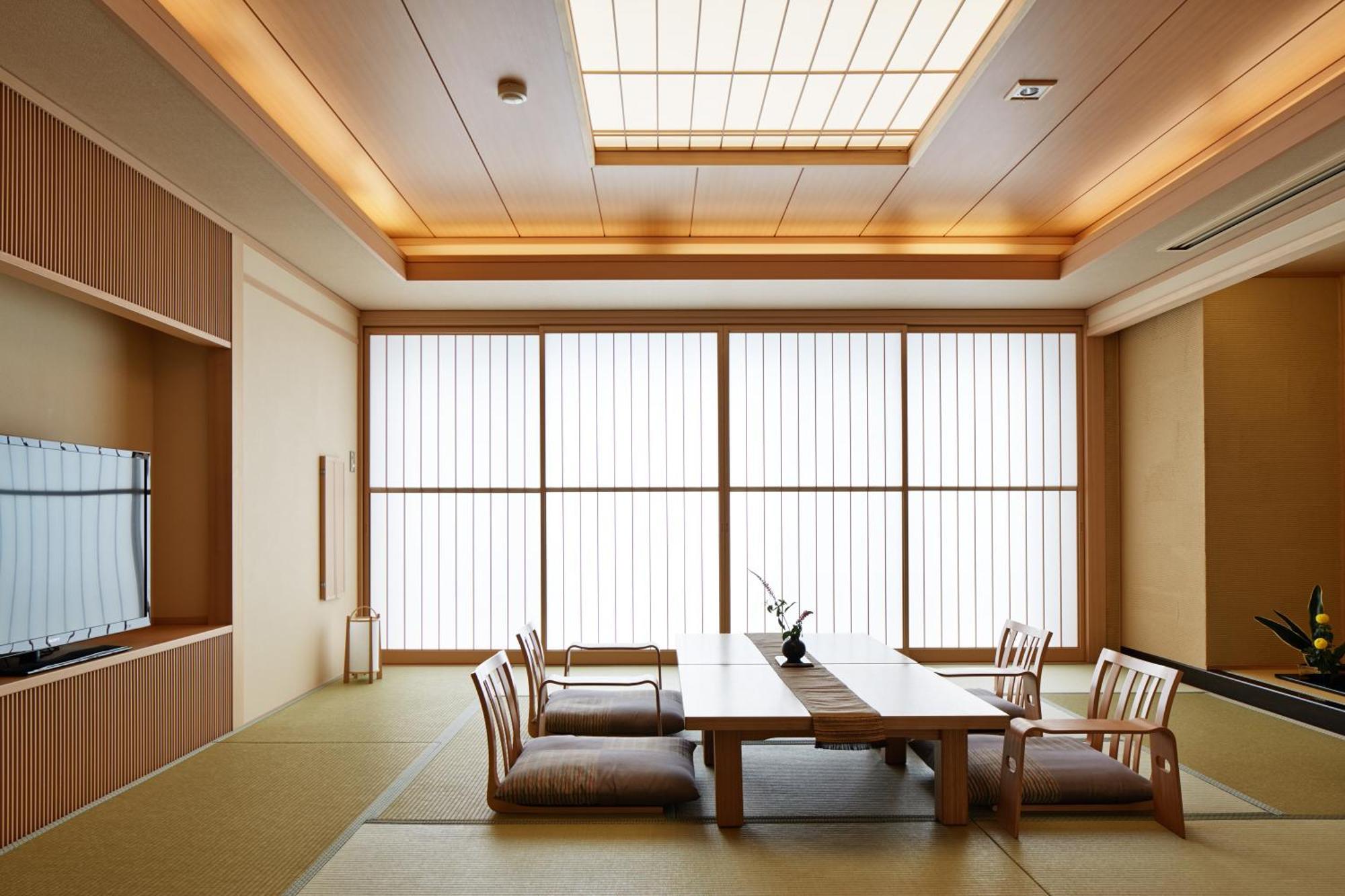 Fujikawaguchiko Onsen Konanso Hotel Værelse billede A Japanese-style room
