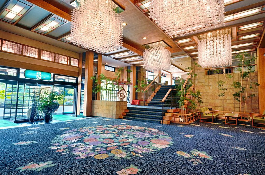 Fujikawaguchiko Onsen Konanso Hotel Eksteriør billede Interior of the hotel