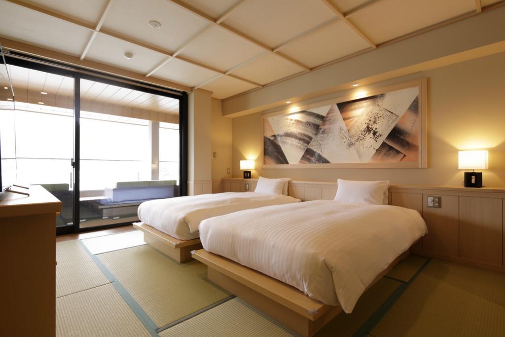 Fujikawaguchiko Onsen Konanso Hotel Eksteriør billede A room at the hotel
