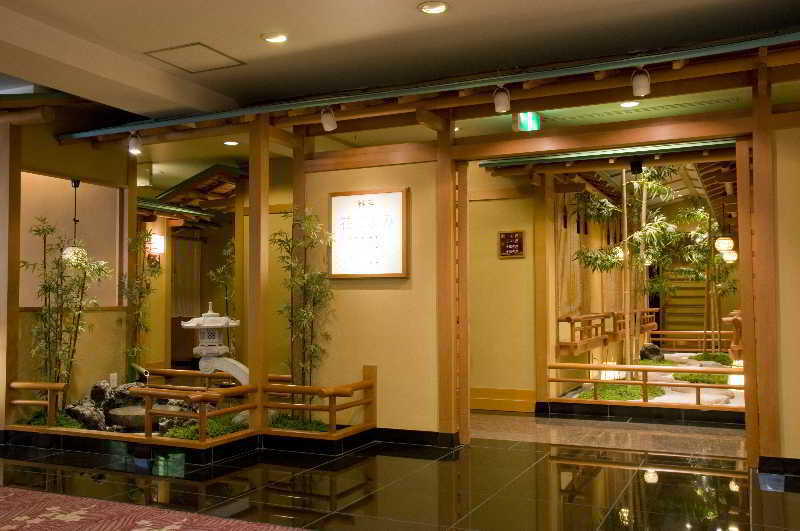 Fujikawaguchiko Onsen Konanso Hotel Eksteriør billede Interior of a Japanese restaurant